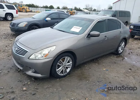 2012 Infiniti G37 Journey из США, поврежденный, VIN JN1CV6AP8CM629289